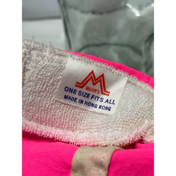 MOHR'S Vintage Pink and Green hat adjustable - Sam's - Picture 2 of 8